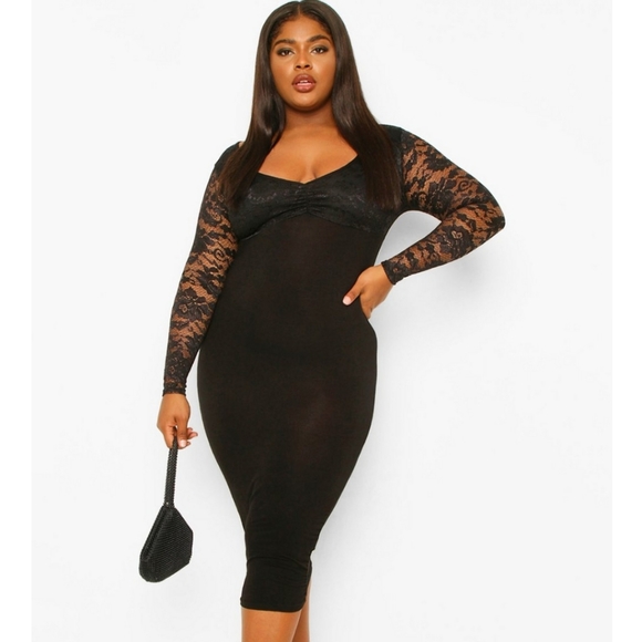 Boohoo Dresses & Skirts - Plus Size Bodie Midi Dress